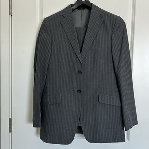 Banana Republic Pinstriped Suit Jacket